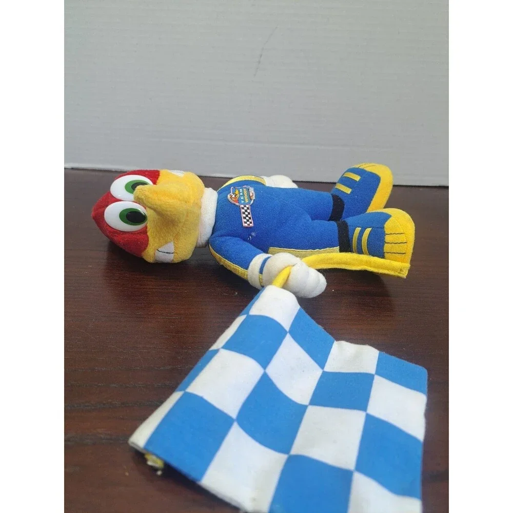 Vintage Nascar Woody Woodpecker With Flag